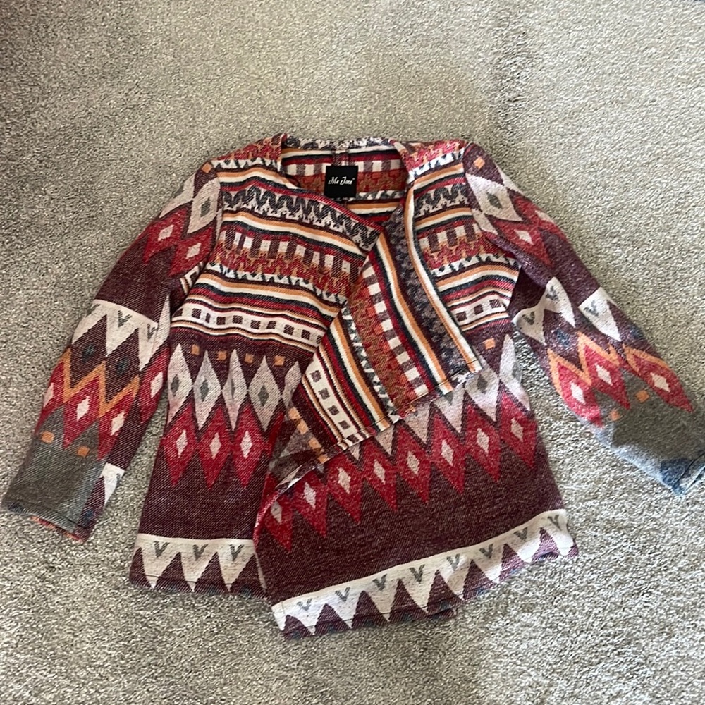 Aztec Patterned Jacket (BOGO)